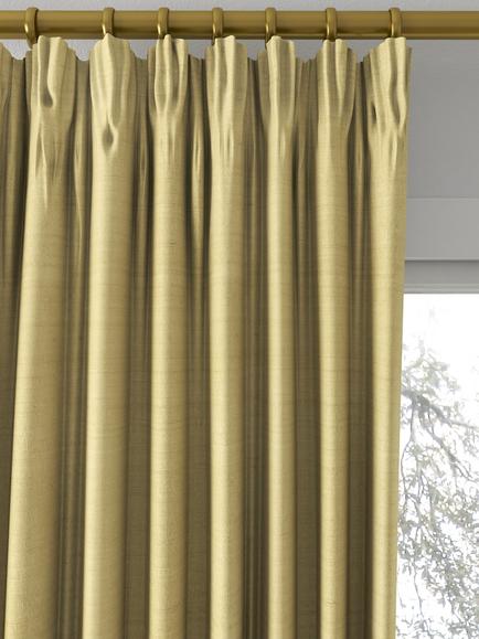 Designers Guild Chinon Made to Measure Curtains or Roman Blind, Biscuit - view 2, Biscuit