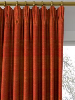 Designers Guild Chinon Made to Measure Curtains or Roman Blind, Saffron - view 2, Saffron