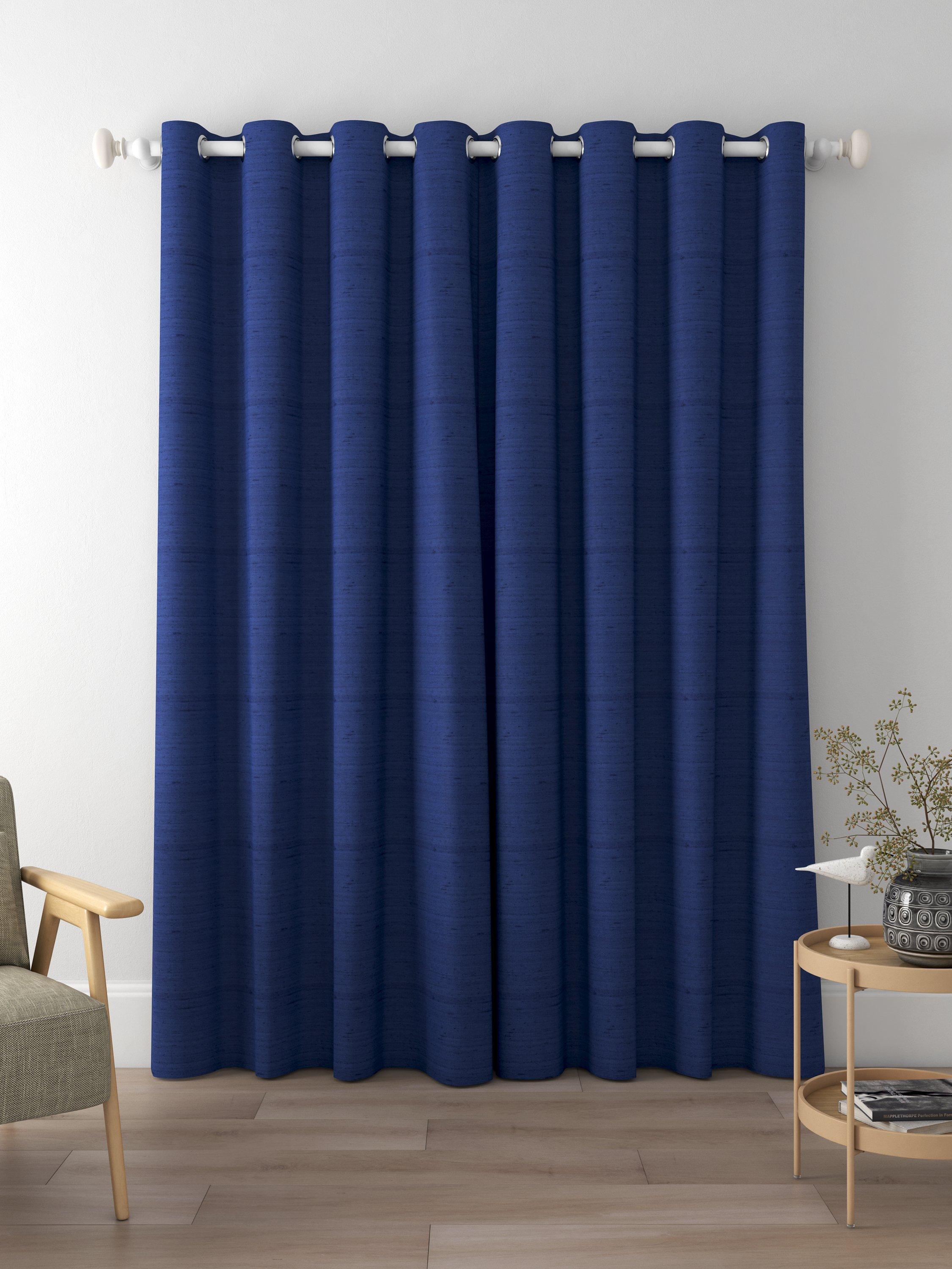 Designers Guild Chinon Made to Measure Curtains, Ink