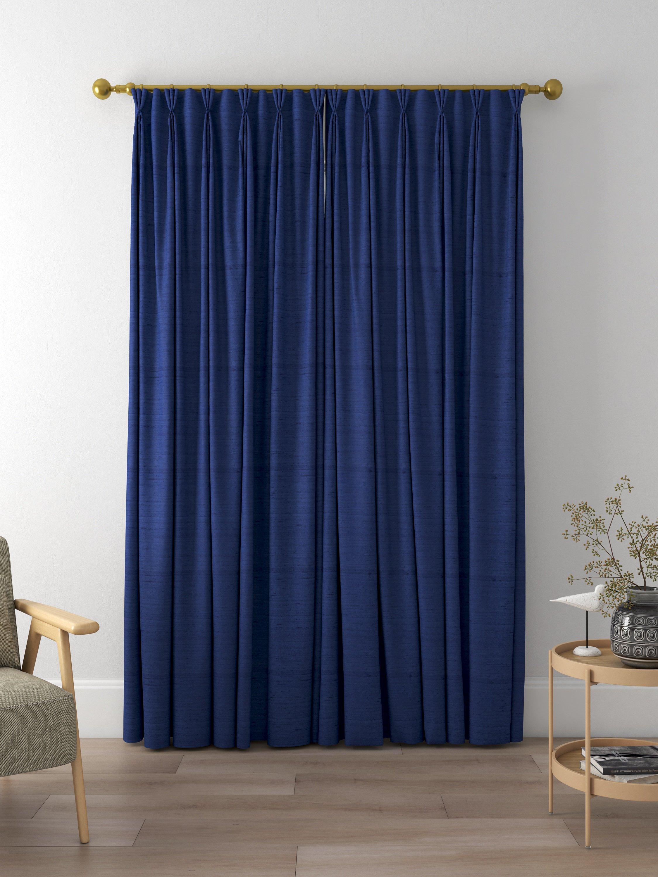 Designers Guild Chinon Made to Measure Curtains, Ink