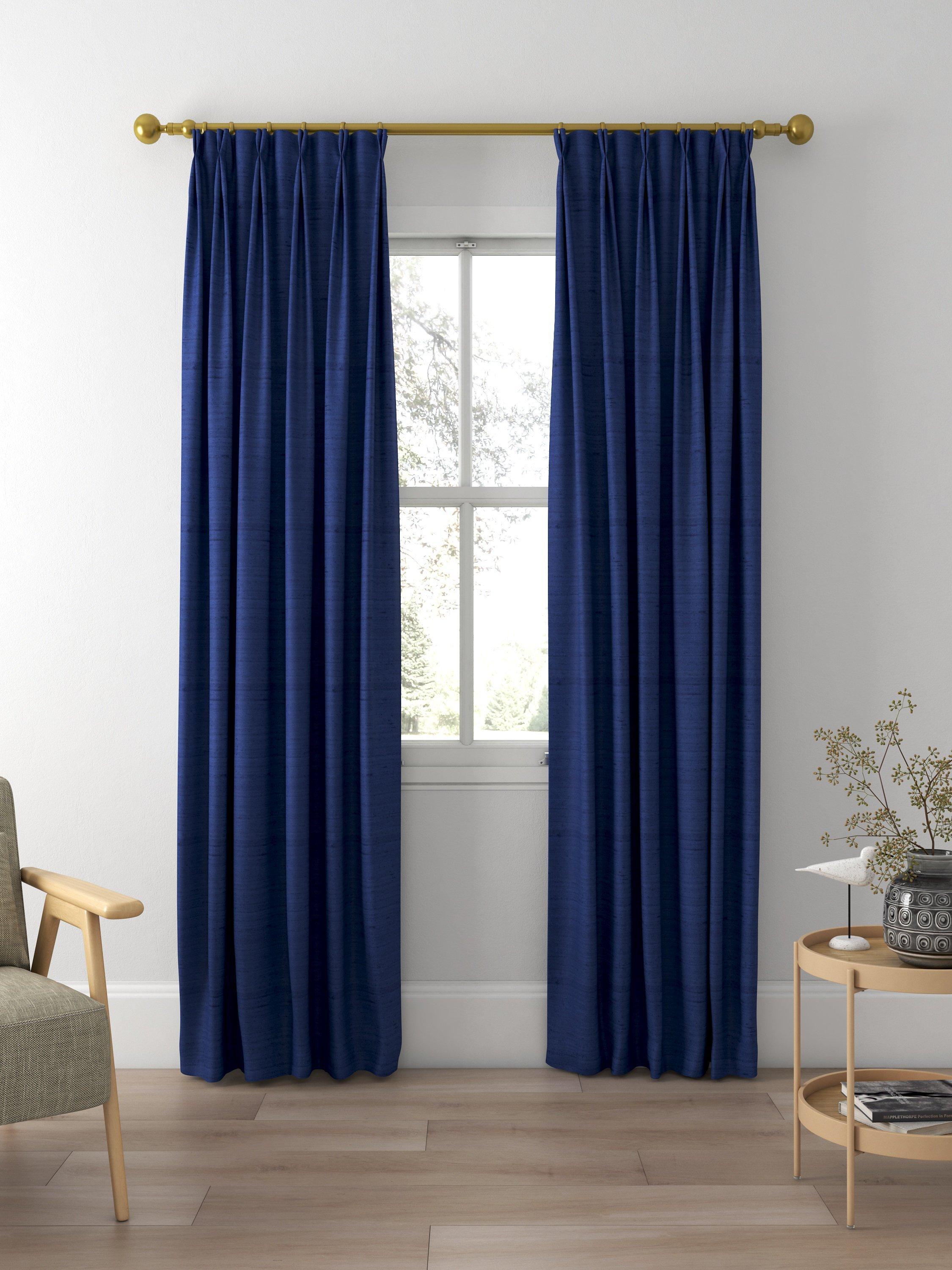 Designers Guild Chinon Made to Measure Curtains, Ink
