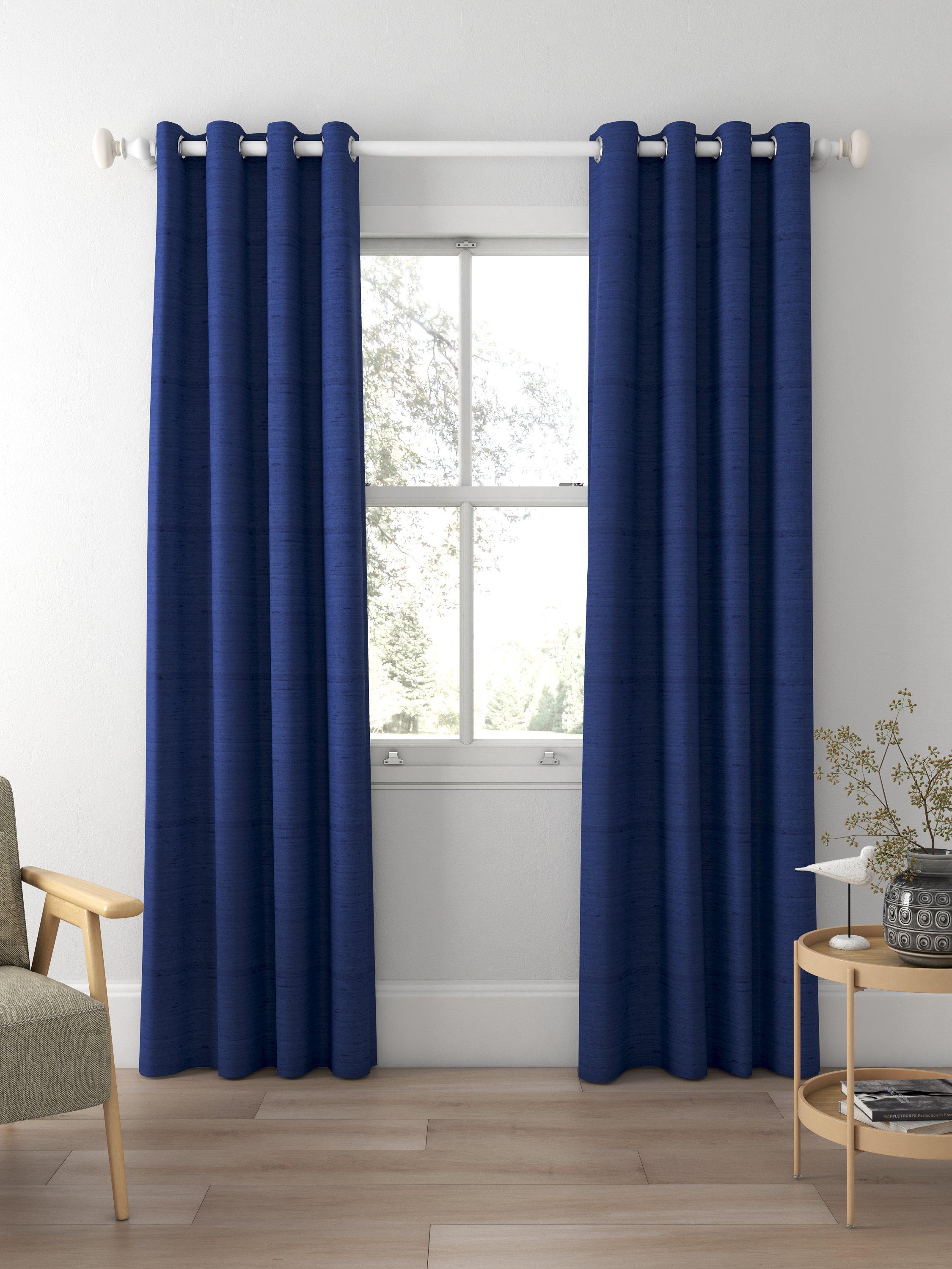 Designers Guild Chinon Made to Measure Curtains, Ink