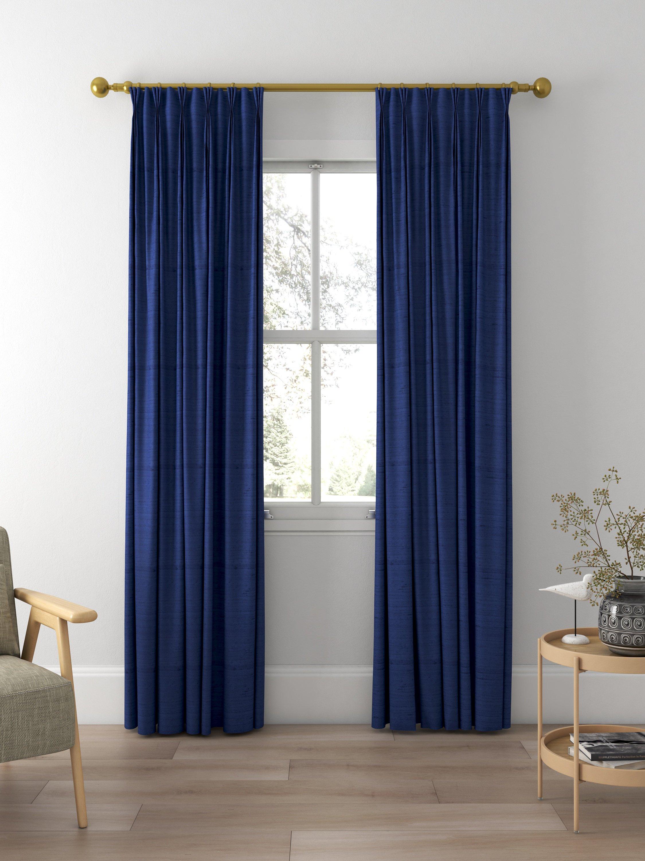 Designers Guild Chinon Made to Measure Curtains, Ink