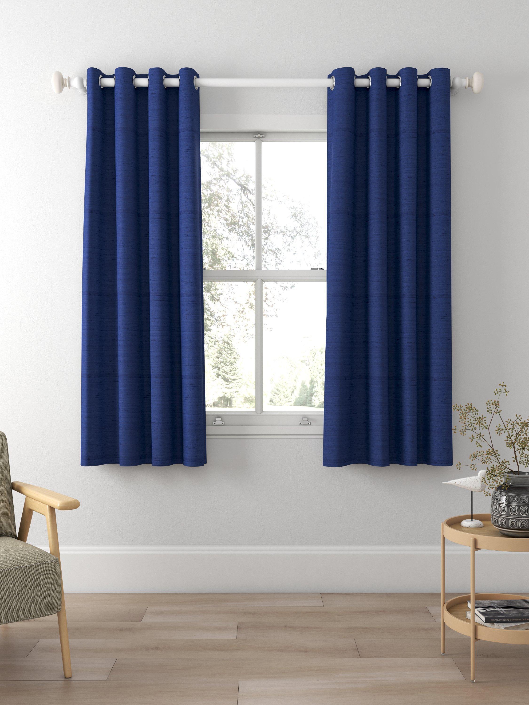 Designers Guild Chinon Made to Measure Curtains, Ink