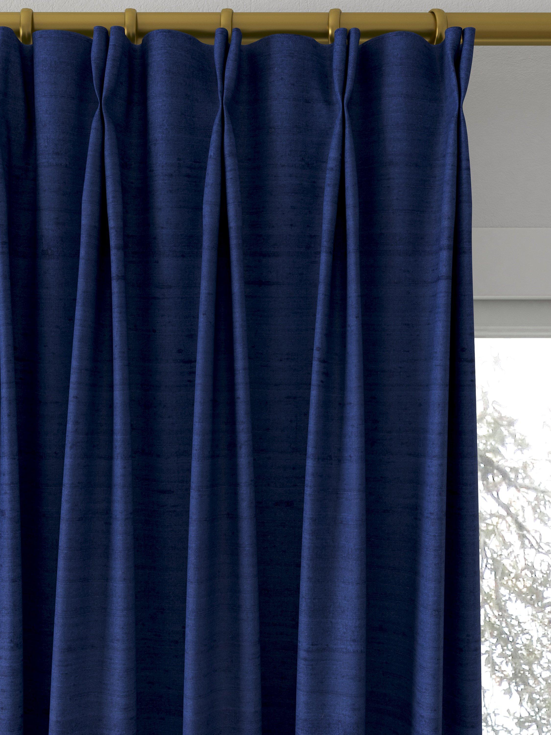 Designers Guild Chinon Made to Measure Curtains, Ink