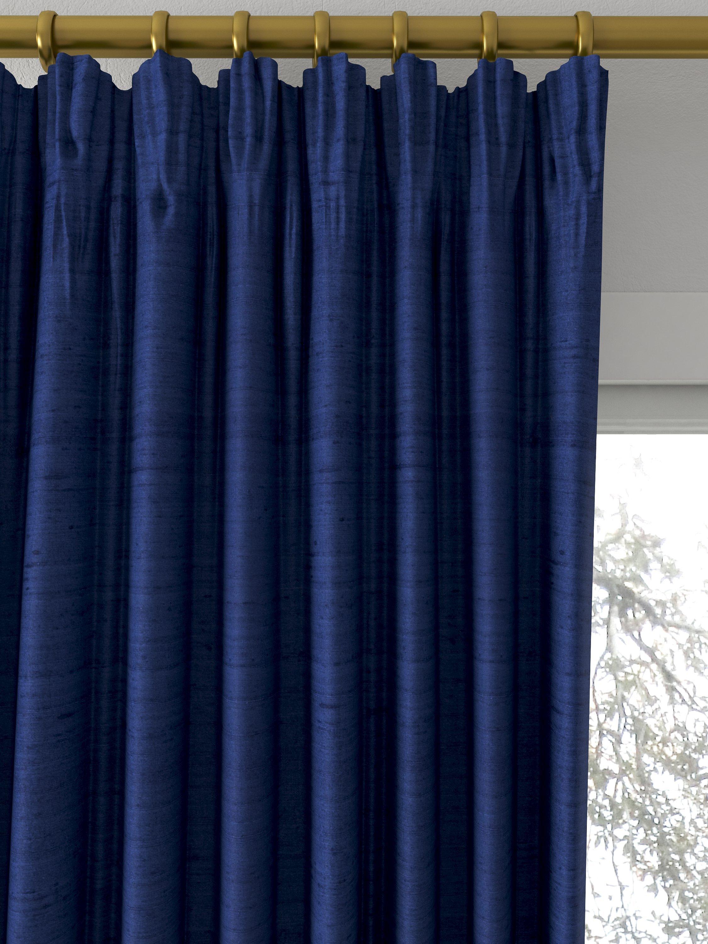 Designers Guild Chinon Made to Measure Curtains, Ink