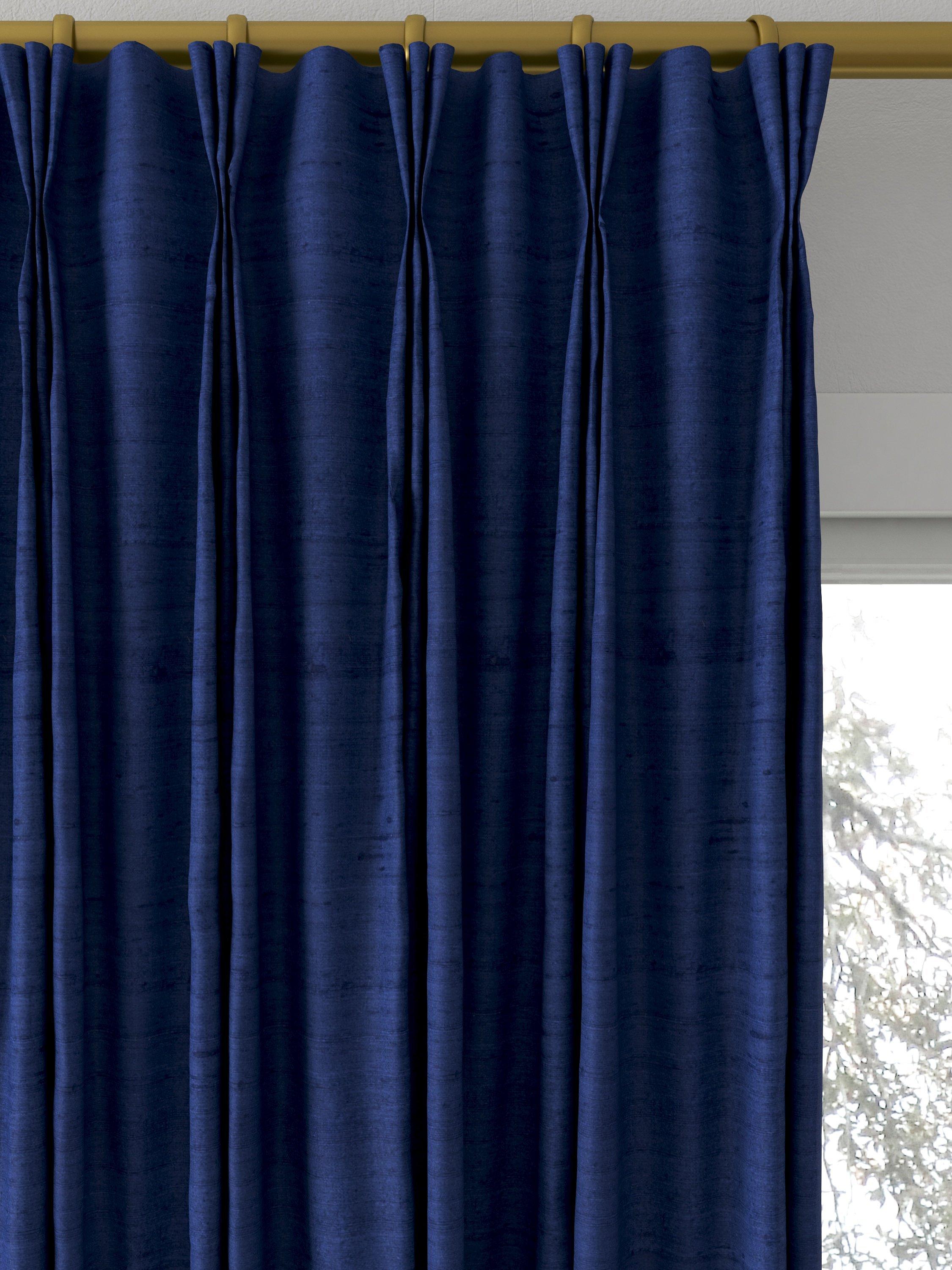 Designers Guild Chinon Made to Measure Curtains, Ink