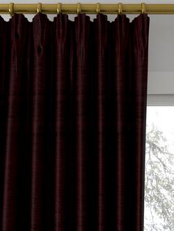 Designers Guild Chinon Made to Measure Curtains or Roman Blind, Espresso - view 2, Espresso