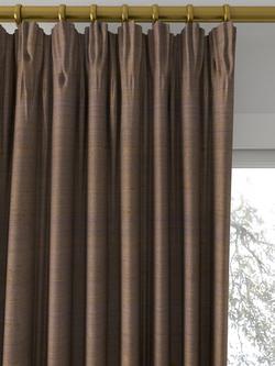 Designers Guild Chinon Made to Measure Curtains or Roman Blind, Prussian - view 2, Prussian