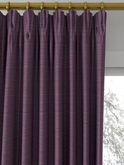 Designers Guild Chinon Made to Measure Curtains or Roman Blind, Thistle - view 2, Thistle