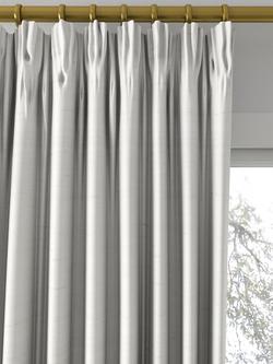 Designers Guild Chinon Made to Measure Curtains or Roman Blind, Snow - view 2, Snow