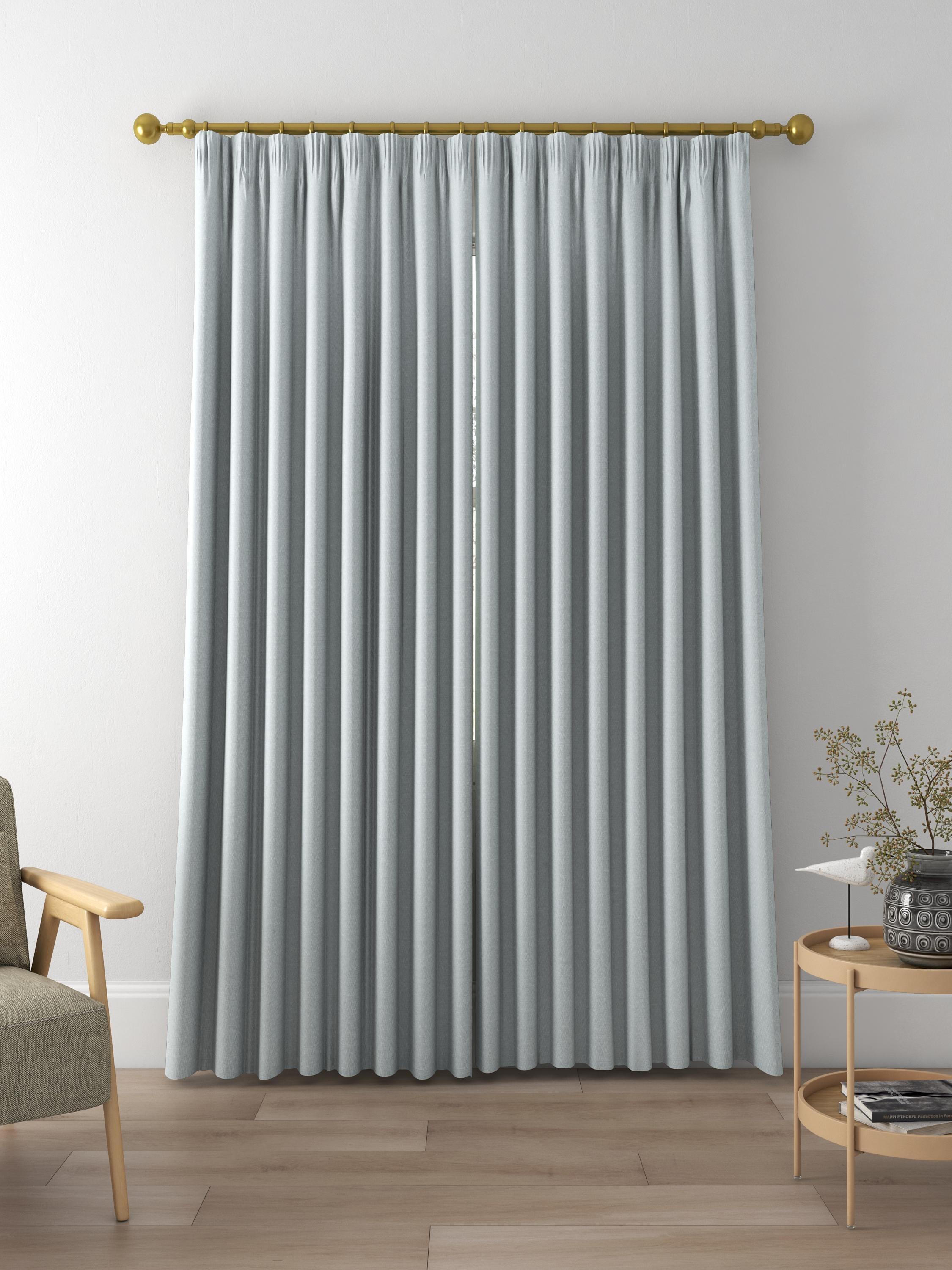 Designers Guild Anshu Made to Measure Curtains, Platinum