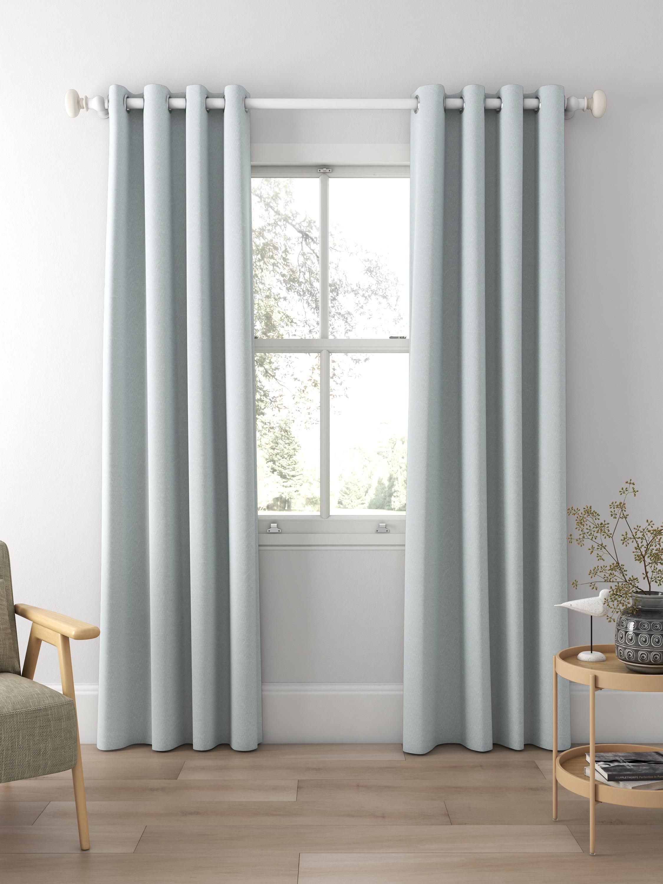 Designers Guild Anshu Made to Measure Curtains, Platinum