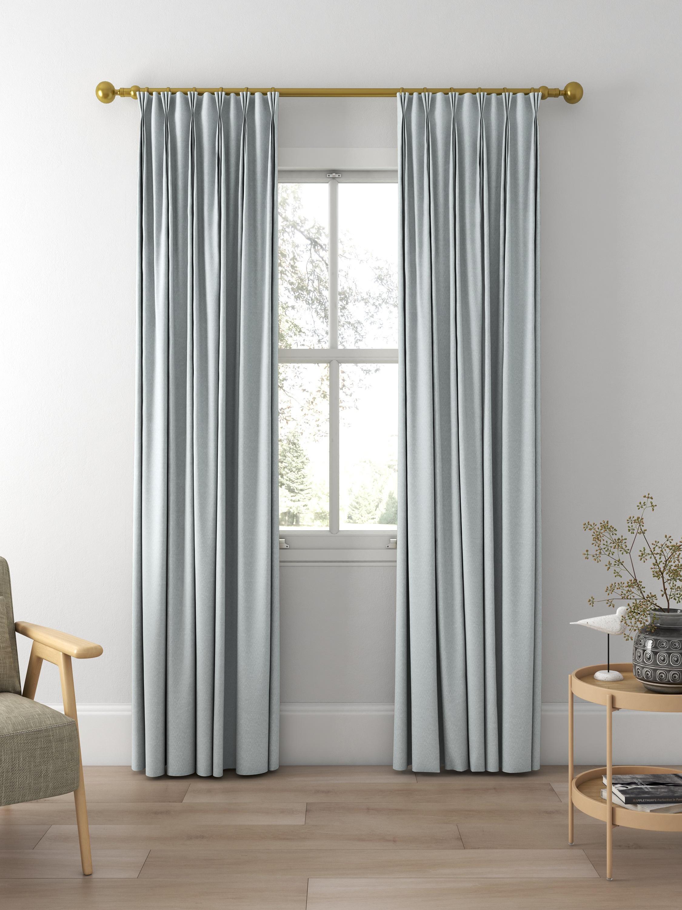 Designers Guild Anshu Made to Measure Curtains, Platinum