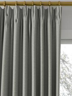 Designers Guild Anshu Alta Made to Measure Curtains or Roman Blind, Zinc - view 2, Zinc