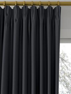 Designers Guild Brera Lino Made to Measure Curtains or Roman Blind, Dusk - view 2, Dusk