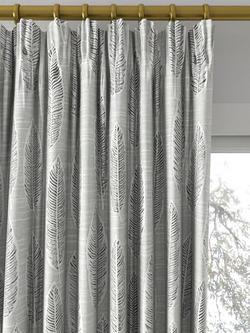 Prestigious Textiles Quill Made to Measure Curtains or Roman Blind, Silver - view 2, Silver
