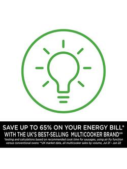 Ninja Foodi OL550UK 11-in-1 SmartLid Multi-Cooker, 6L - view 2, Silver