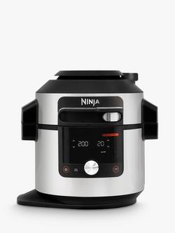 Ninja OL750UK Foodi MAX 15-in-1 SmartLid Multi-Cooker with Smart Cook System, 7.5L, Silver