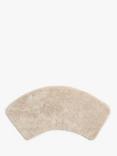 John Lewis Deep Pile Curve Bath Mat, Stone