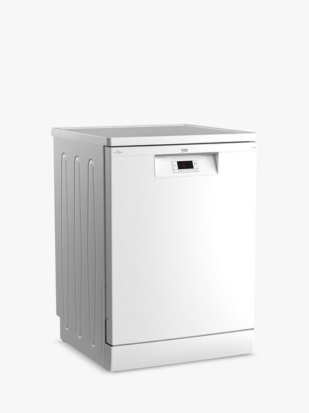 Beko BDFN15430W Freestanding Dishwasher, White - view 2, White
