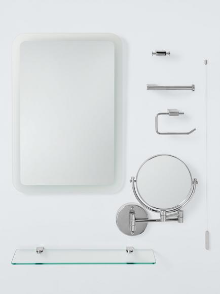 John Lewis Opus Double Hook - view 2, Silver