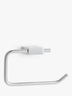 John Lewis Opus Swing Toilet Roll Holder, Silver