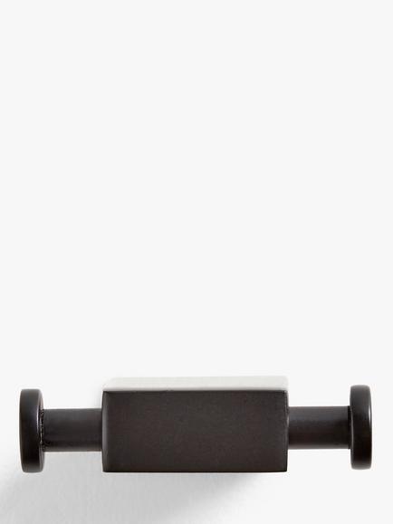 John Lewis Opus Double Hook - view 2, Black