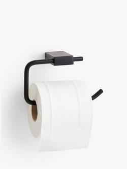John Lewis Opus Swing Toilet Roll Holder - view 2, Black
