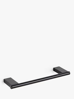 John Lewis Opus Towel Rail, W35cm, Black