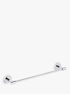 John Lewis Elegance Towel Rail, W35cm, Silver