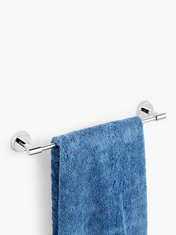John Lewis Elegance Towel Rail, W35cm, Silver - view 2, Silver