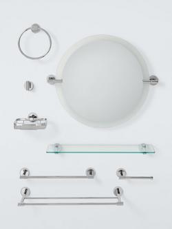 John Lewis Elegance Double Towel Rail - view 2, Chrome