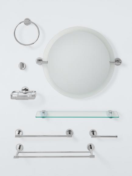 John Lewis Elegance Hook, Silver - view 2, Silver