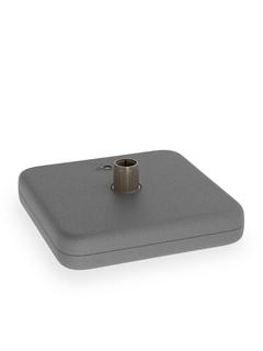 John Lewis Fillable Parasol Base Weight, 9kg, Black