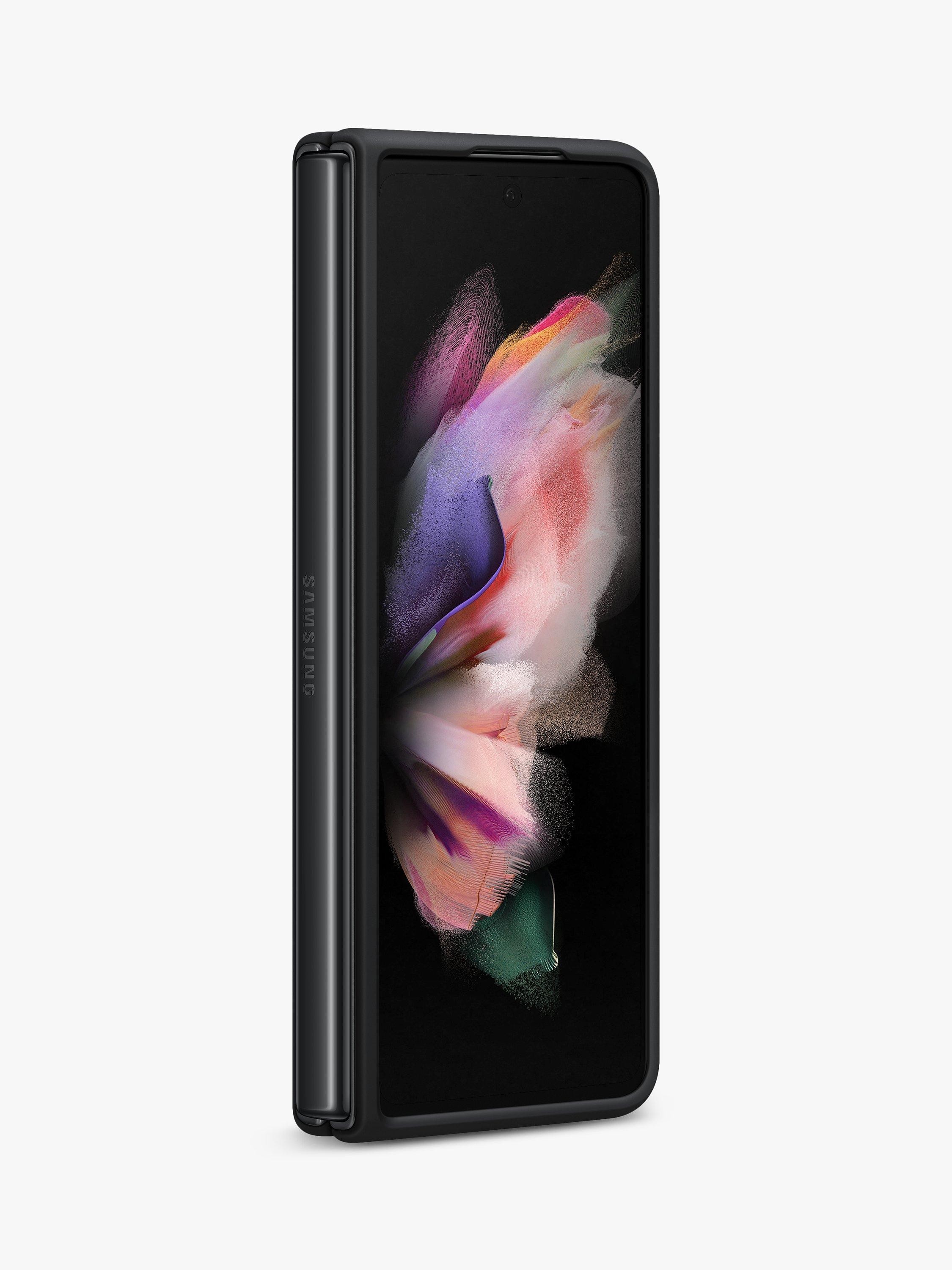 Samsung Galaxy Z Fold3 Silicone Cover, Black