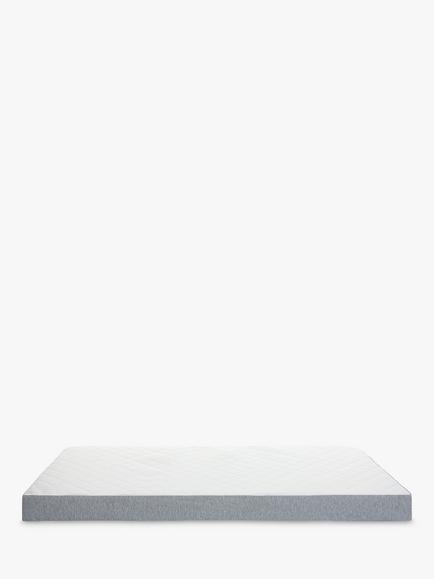 Kub Cool EcoFlow Cotbed Mattress, 140 x 70cm - view 2, White/Grey