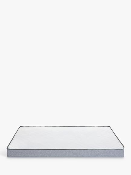 Kub Comfy Eco Spring Cotbed Mattress, 140 x 70cm - view 2, White