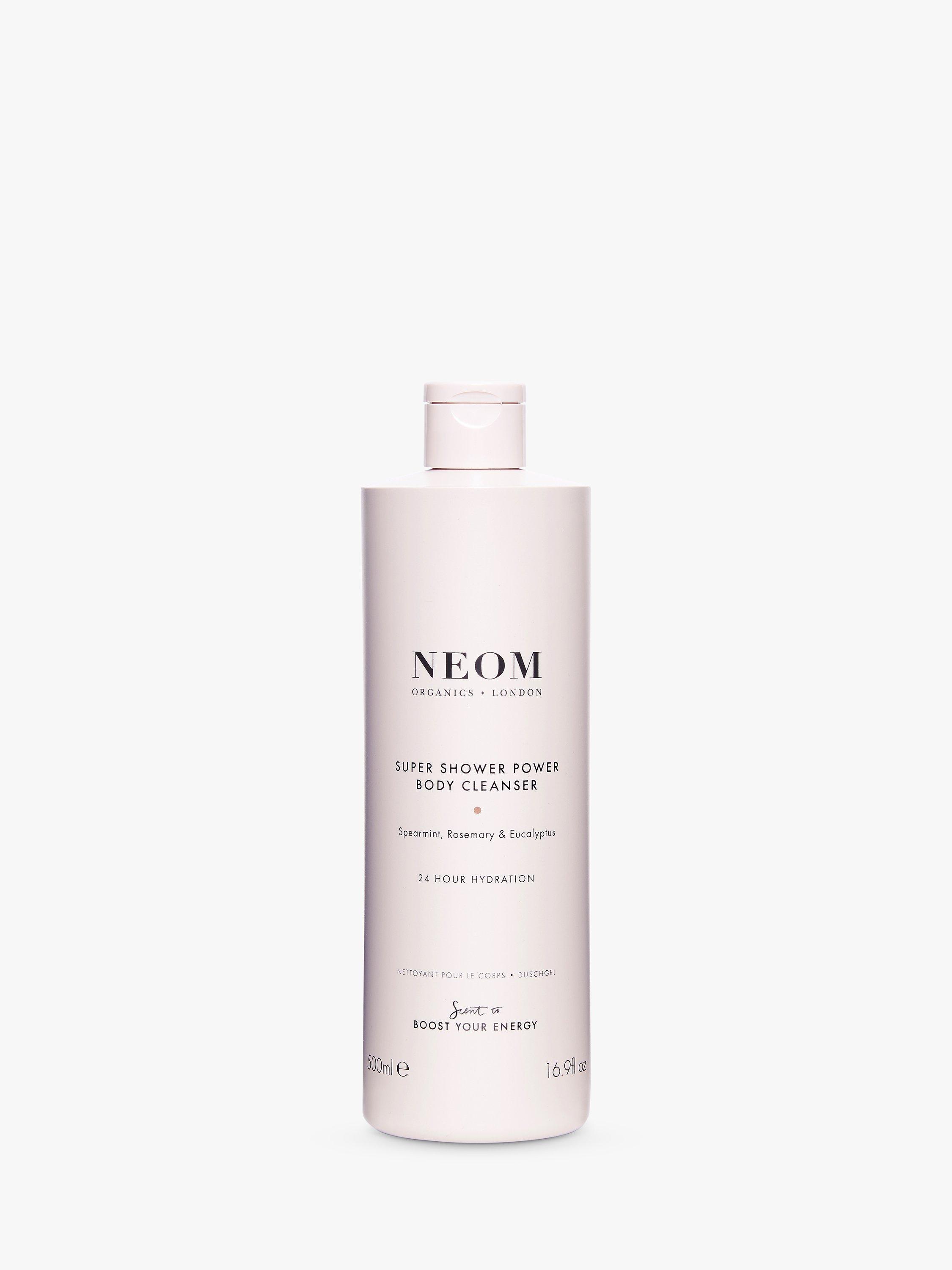 NEOM Wellbeing London Super Shower Power Body Cleanser, 500ml