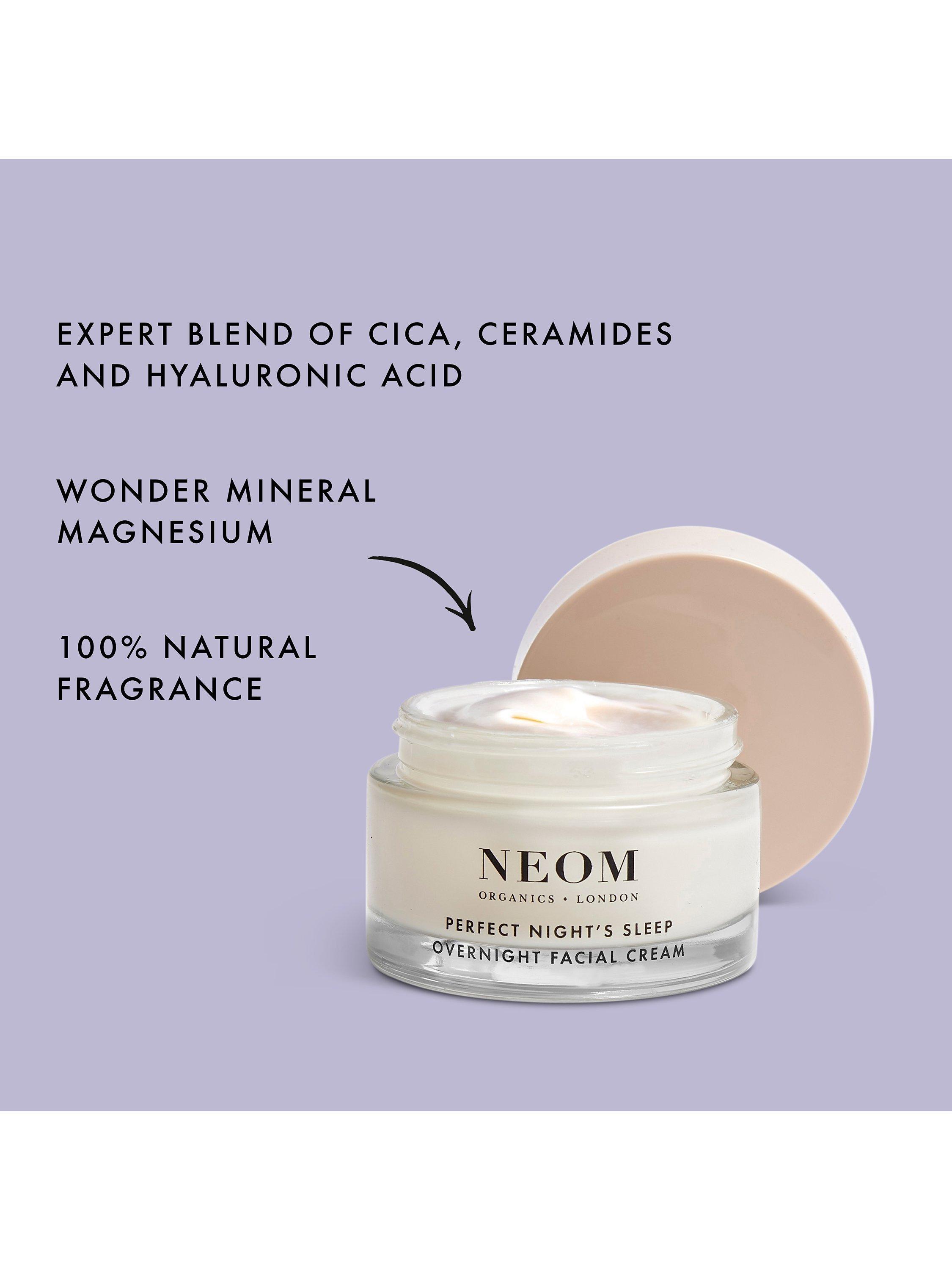 Product image 3 of 5, which shows NEOM Wellbeing London Perfect Night's Sleep Overnight Facial Cream, 50ml