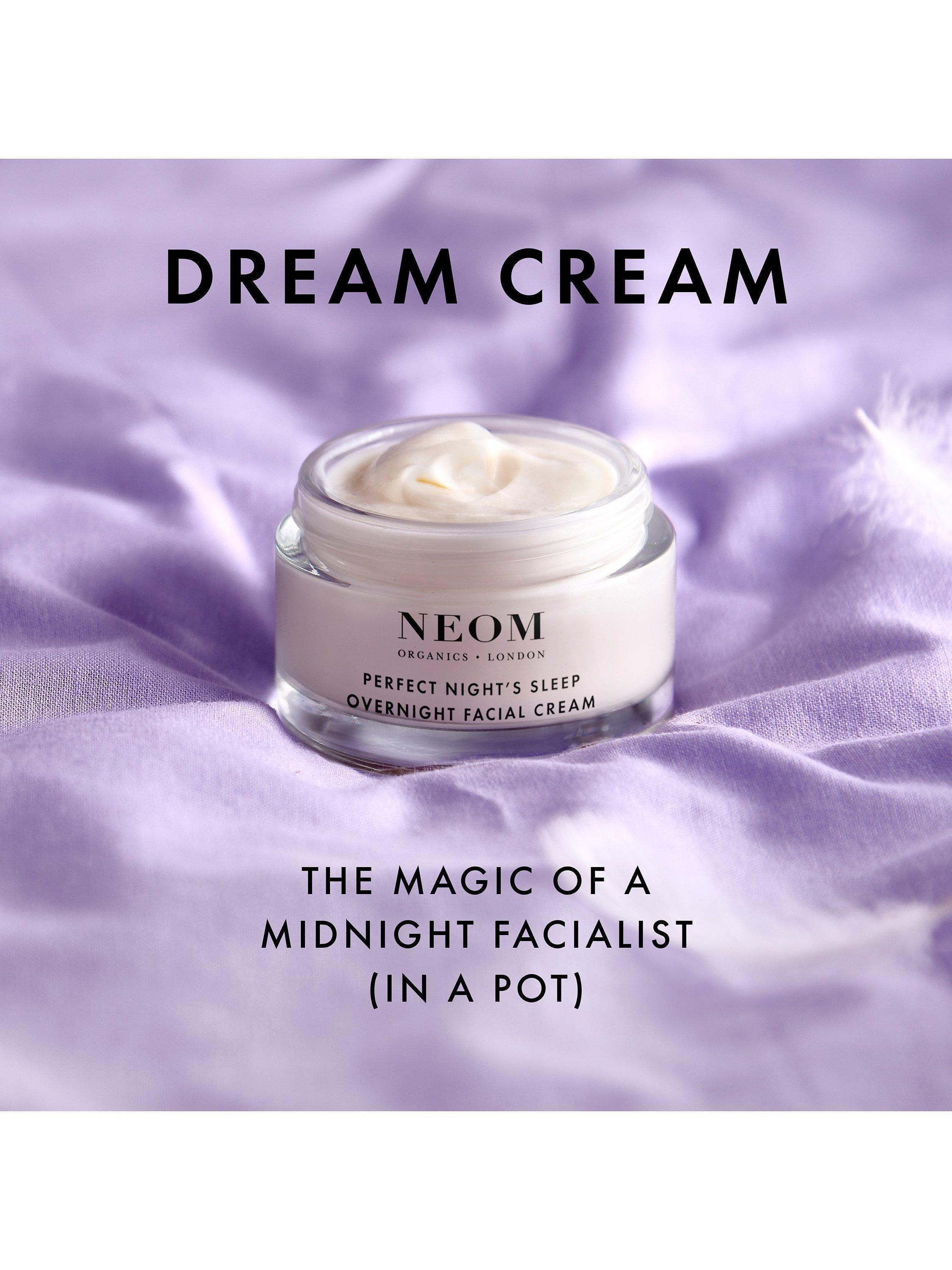 Product image 5 of 5, which shows NEOM Wellbeing London Perfect Night's Sleep Overnight Facial Cream, 50ml