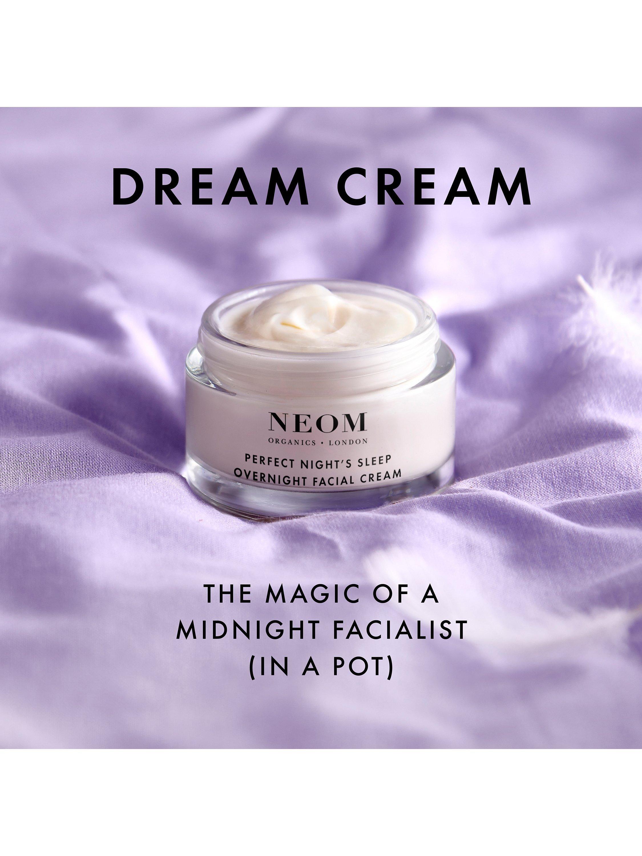 NEOM Wellbeing London Perfect Night's Sleep Overnight Facial Cream, 50ml