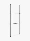 Wenko Single Hercules Clothes Stand, Black