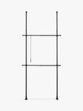 Wenko Single Hercules Clothes Stand, Black