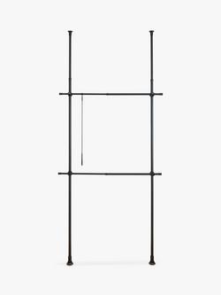 Wenko Single Hercules Clothes Stand, Black - view 2, Black