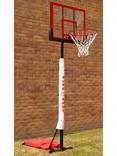 Sure Shot Slimline Dual Basketball Netball Hoop & Stand Unit