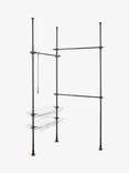 Wenko Double Hercules Clothes Stand, Black
