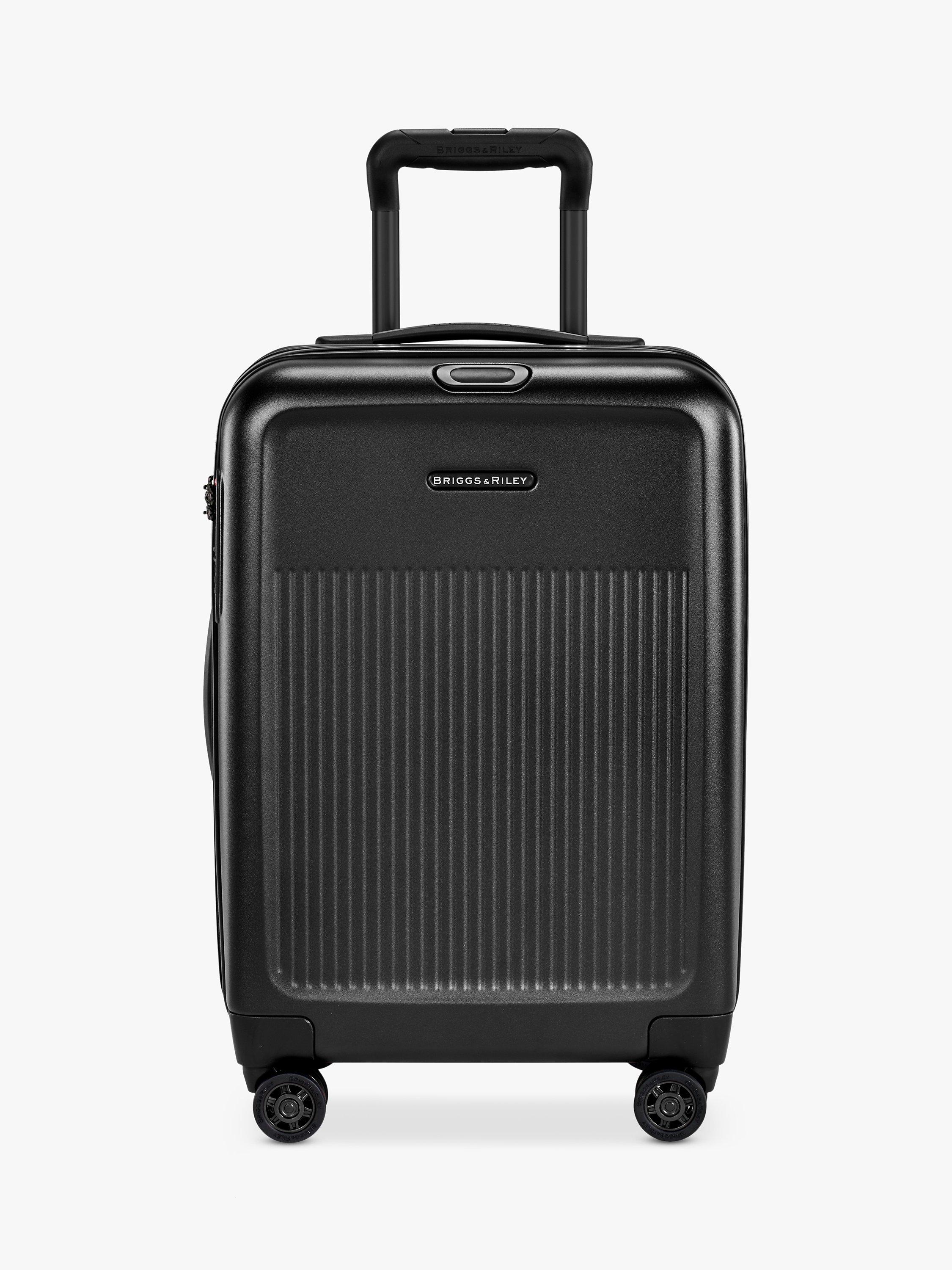 Briggs & Riley Sympatico International 8-Wheel 53.5cm Expandable Cabin Case, Matte Black