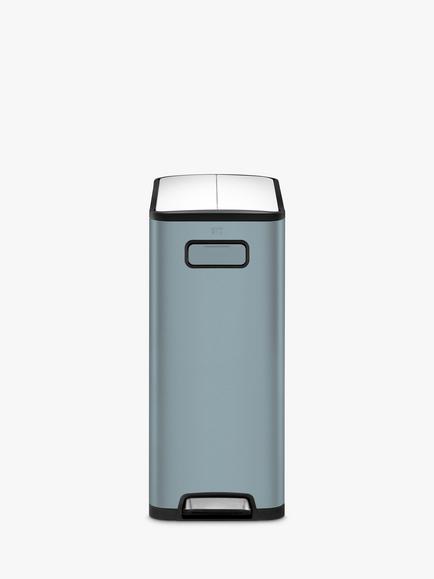 EKO Ecofly Recycling Bin, 40L, Titanium Blue