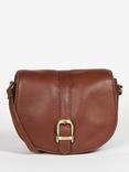 Barbour Laire Leather Saddle Bag